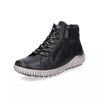 Ботильоны remonte Schnrboot, черный