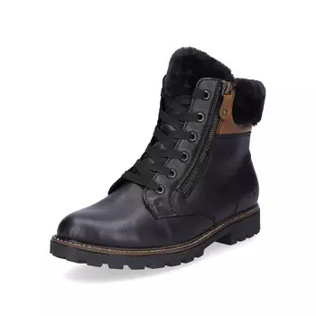 Ботильоны remonte Schnrboot, черный