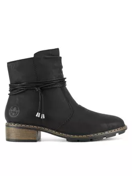 Ботильоны Rieker, черный