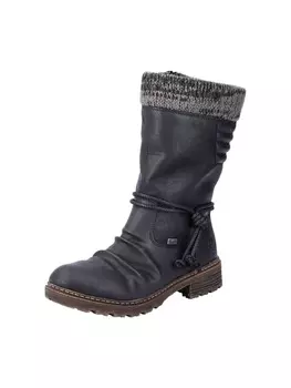 Ботильоны rieker, черный