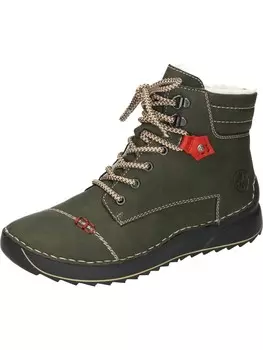 Ботильоны rieker, цвет forest/flamme