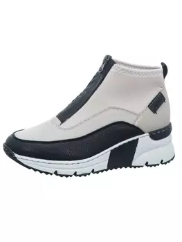 Ботильоны rieker, цвет schwarz/crema/cliff/perlcreme