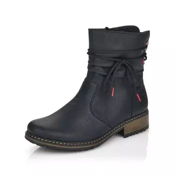 Ботильоны rieker n, черный