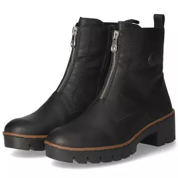 Ботильоны rieker n, черный