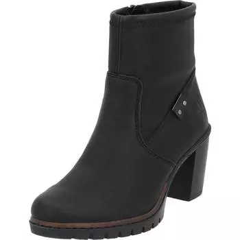 Ботильоны rieker n, черный