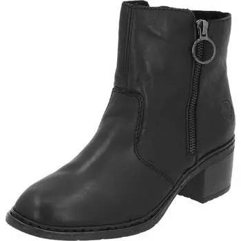 Ботильоны rieker n, черный