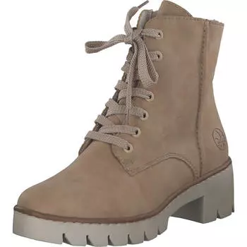 Ботильоны rieker n, цвет marble