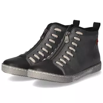 Ботильоны rieker n, серый