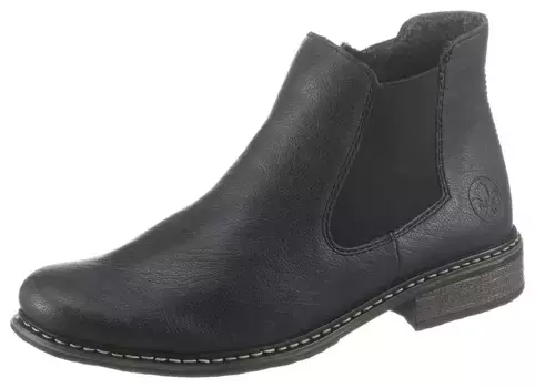 Ботильоны Rieker с боковой молнией, синий