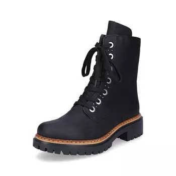Ботильоны rieker Schnrboot, черный