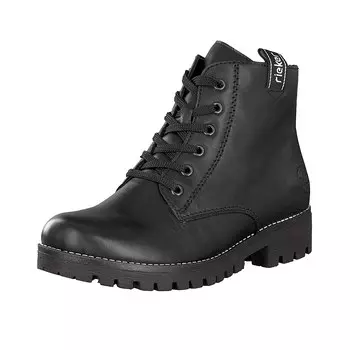 Ботильоны rieker Schnrboot, черный