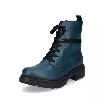 Ботильоны rieker Schnrboot, цвет petrol