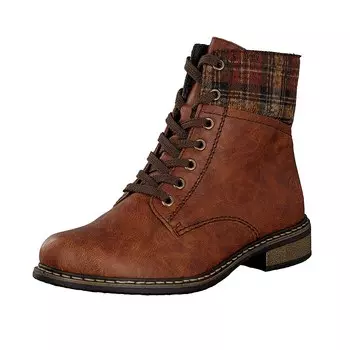 Ботильоны rieker Schnrboot, коричневый