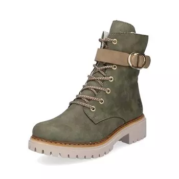 Ботильоны rieker Schnrboot, зеленый