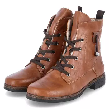 Ботильоны rieker Schnrboots, коричневый