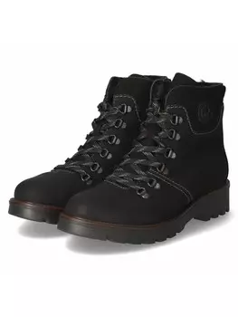 Ботильоны rieker Schnrstiefeletten, черный