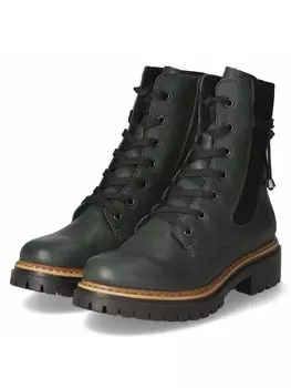 Ботильоны rieker Schnrstiefeletten, зеленый