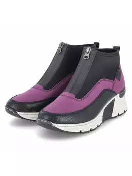 Ботильоны rieker Stiefeletten, фиолетовый