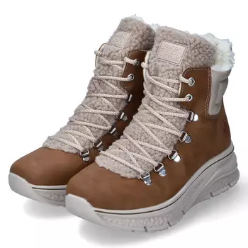 Ботильоны rieker Winterboots, коричневый