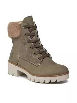 Ботильоны Rieker, зеленый