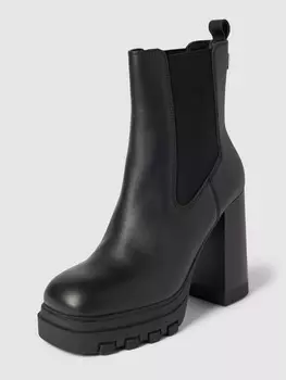 Ботильоны с аппликацией-лейблом Tommy Jeans, черный