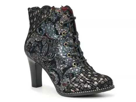 Ботильоны с блестками L'Artiste Spring Step L'Artiste by Spring Step, оловянный металлик