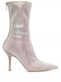 Ботильоны с кристаллами Paris Texas, нейтральный