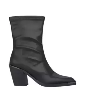 Ботильоны с квадратным носком и каблуком Alma En Pena, черный