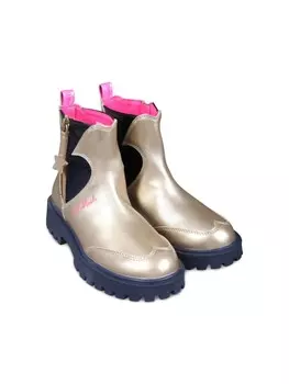 Ботильоны с логотипом Billieblush, золотой