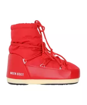 Ботильоны с логотипом Moon Boot, красный