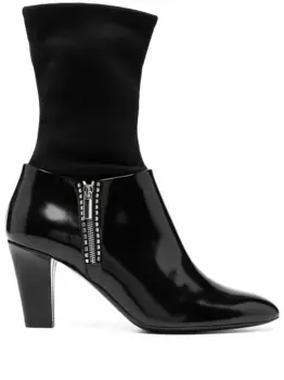 Ботильоны с носочной вставкой EMPORIO ARMANI, черный