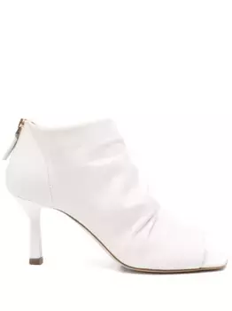 Ботильоны с открытым носком The Seller, белый