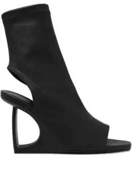 Ботильоны с открытым носком Vic Matie, черный