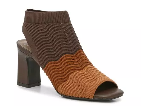 Ботильоны с открытым носком Viola Impo, темно-коричневый/коричневый/сепия