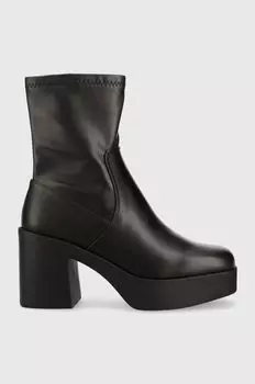 Ботильоны с подъемом по щиколотку Aldo, черный