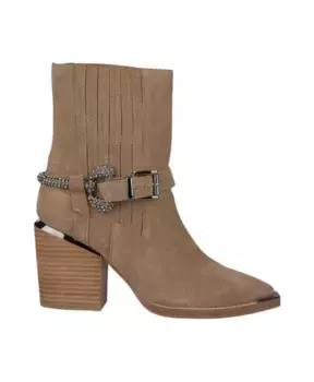 Ботильоны с ремешками Alma En Pena, коричневый