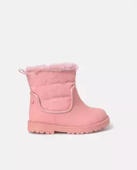 Ботильоны с сердечками на подкладке mayoral, розовый