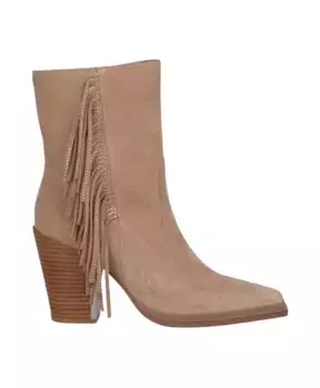 Ботильоны с висячими бахромой Alma En Pena, коричневый