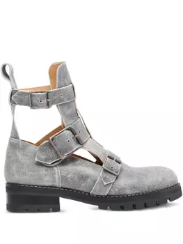 Ботильоны с вырезами Vivienne Westwood, серый