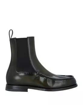 Ботильоны Santoni, темно-зеленый