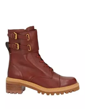 Ботильоны See By Chlo, коричневый