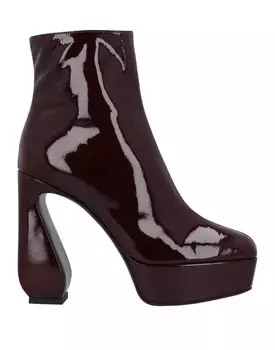 Ботильоны Sergio Rossi, бордовый