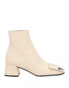 Ботильоны Sergio Rossi, кремовый