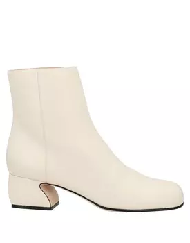 Ботильоны Sergio Rossi, слоновая кость