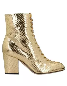 Ботильоны Sergio Rossi, золото