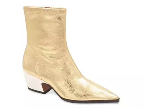 Ботильоны Seriba Bootie Bcbgmaxazria, золотой/металлик