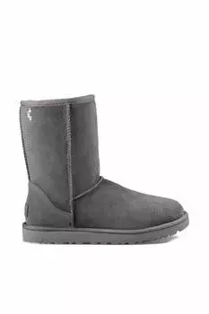 Ботильоны - Серый - На плоской подошве UGG, серый