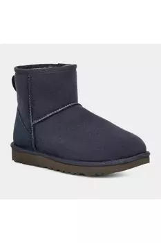 Ботильоны - Синие - На плоской подошве UGG, синий