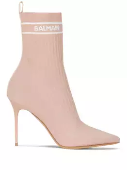 Ботильоны Skye 95 BALMAIN, нейтральный