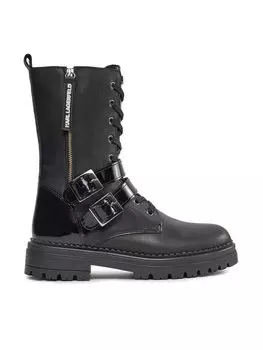Ботильоны Stiefeletten Z19112 Karl Lagerfeld, черный